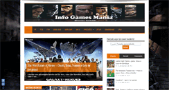 Desktop Screenshot of infogamesmania.com